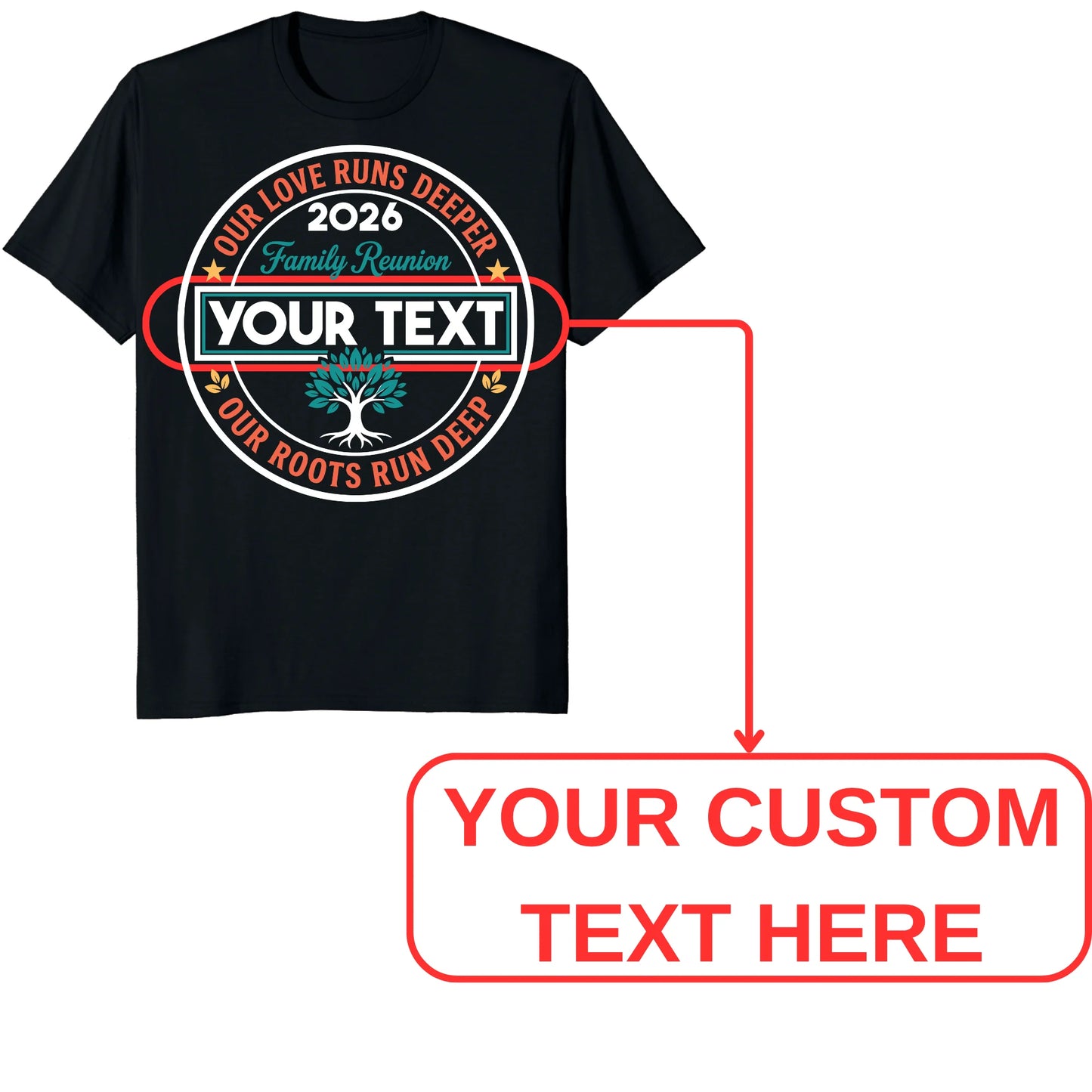 Personalized Family Reunion 2026 Matching Outfits