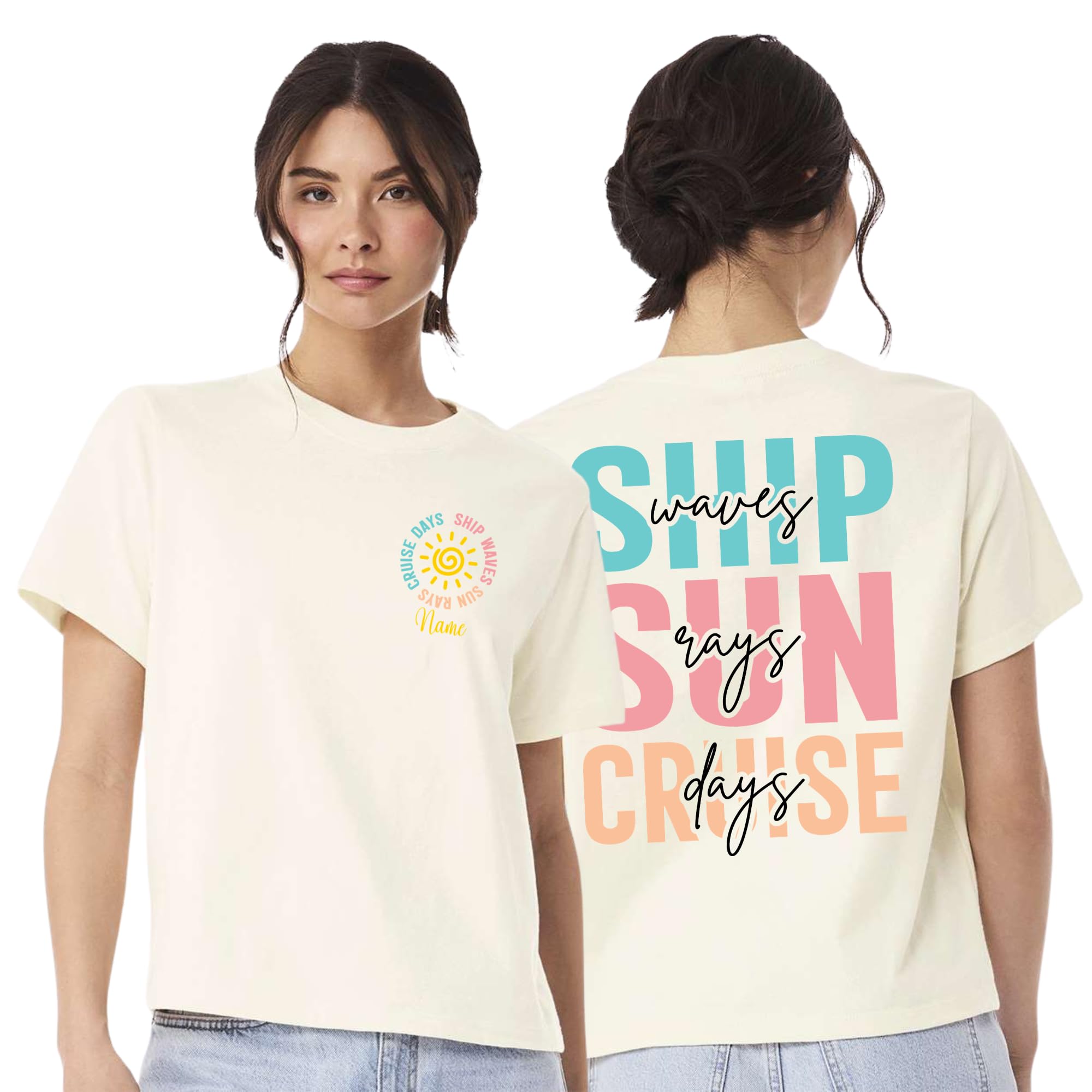 Custom 2026 Family Cruise Shirts Personalized Double-Sided Squad Tees — photo 1 of 6