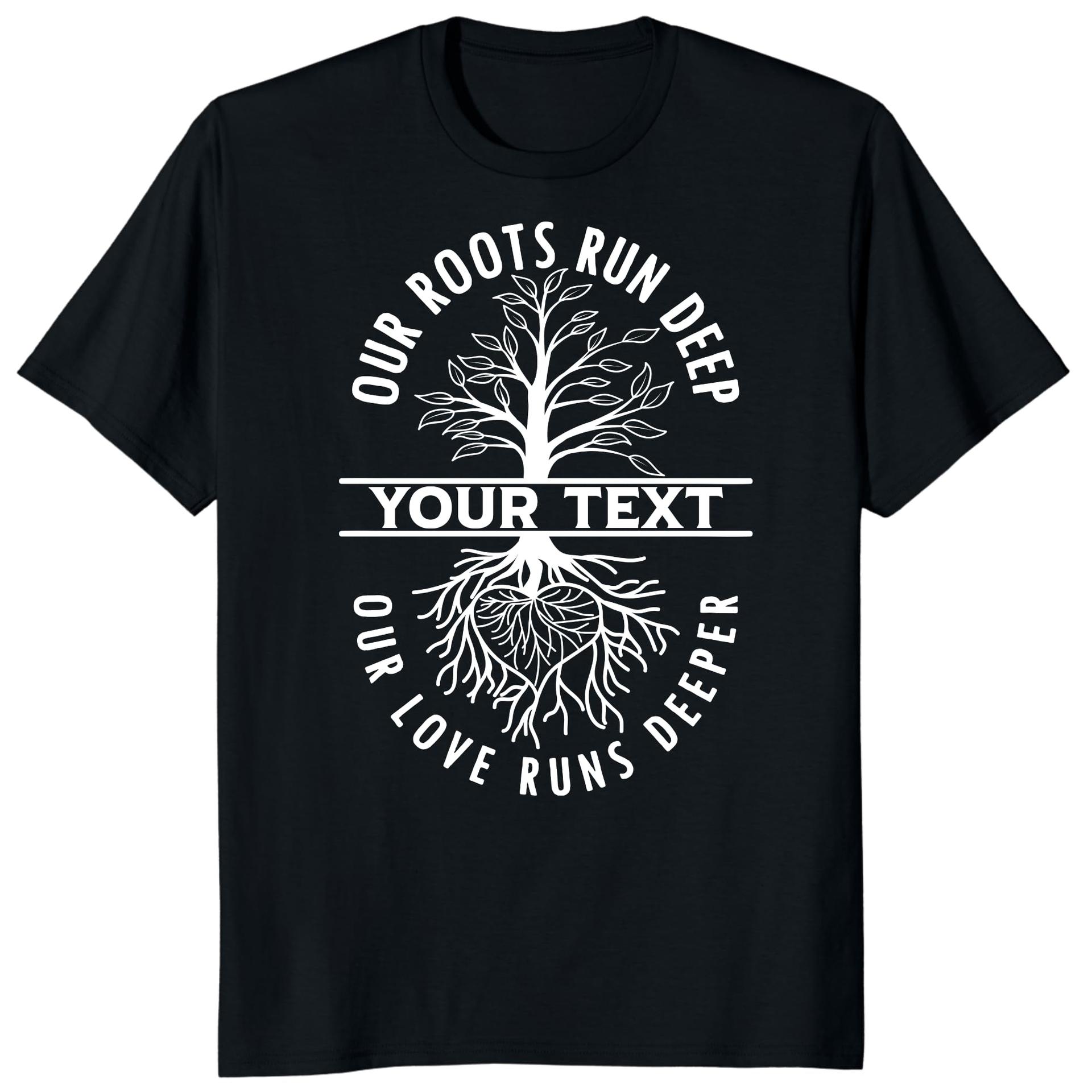 Custom Our Roots Run Deep Family Reunion Shirt Personalized Tree Tee — photo 1 of 7