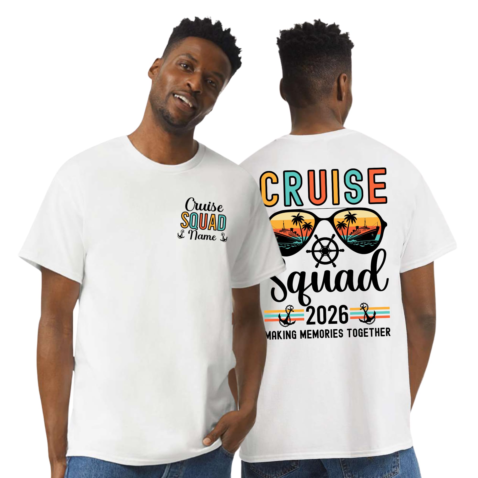 Custom 2026 Family Cruise Shirts Personalized Double-Sided Squad Tees — photo 1 of 6