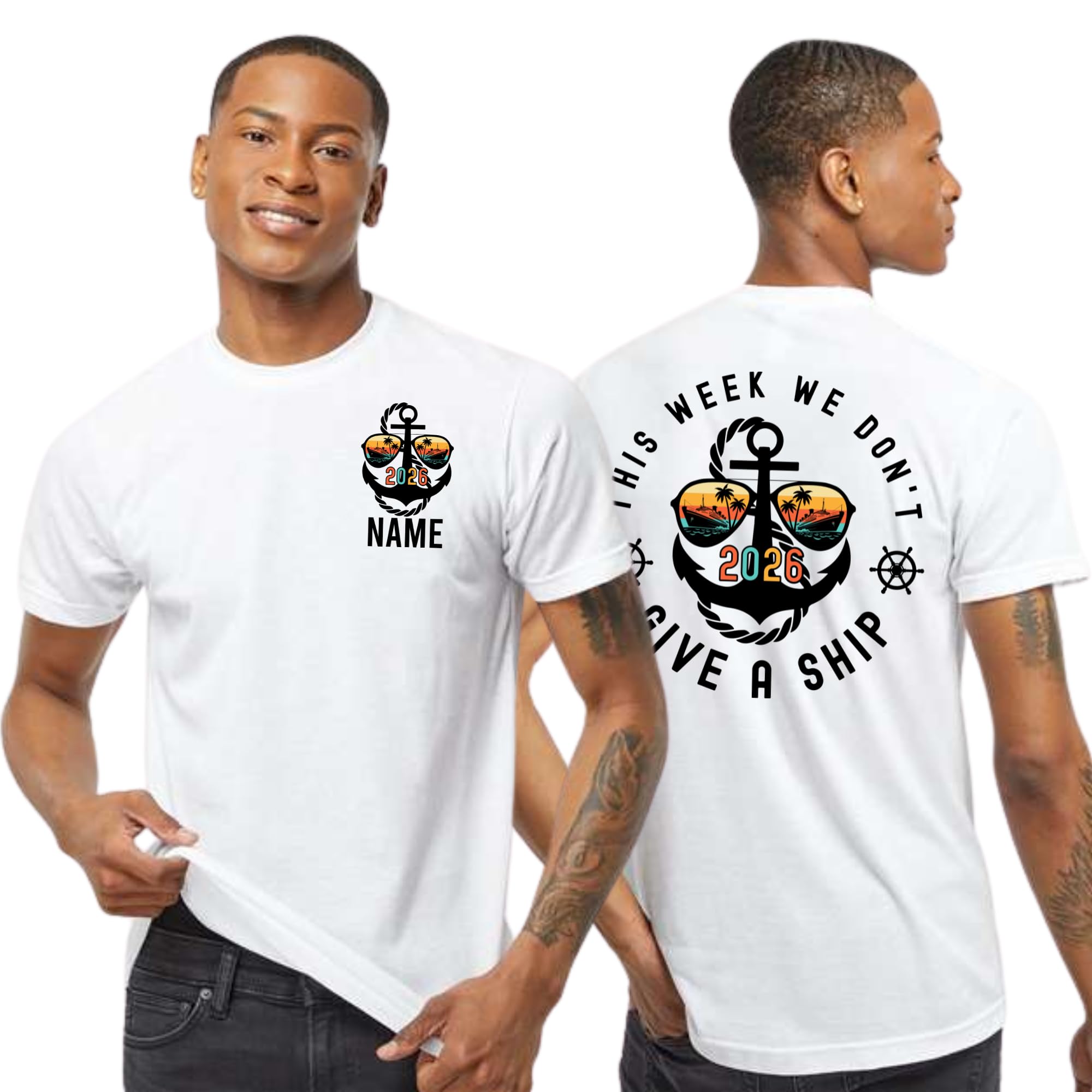 Custom 2026 Family Cruise Shirts Personalized Double-Sided Squad Tees — photo 1 of 7