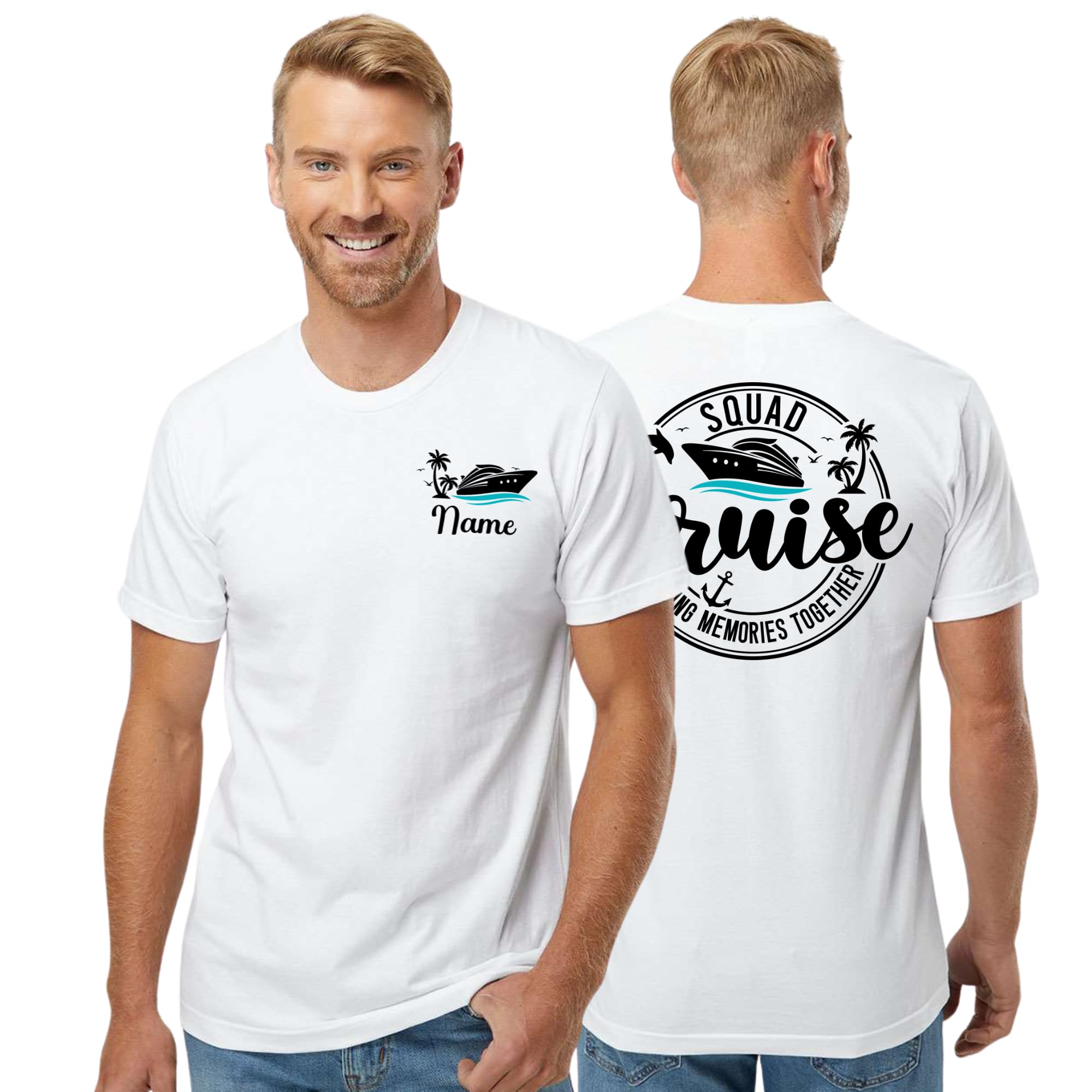 Custom 2026 Family Cruise Shirts Personalized Double-Sided Squad Tees — photo 1 of 6