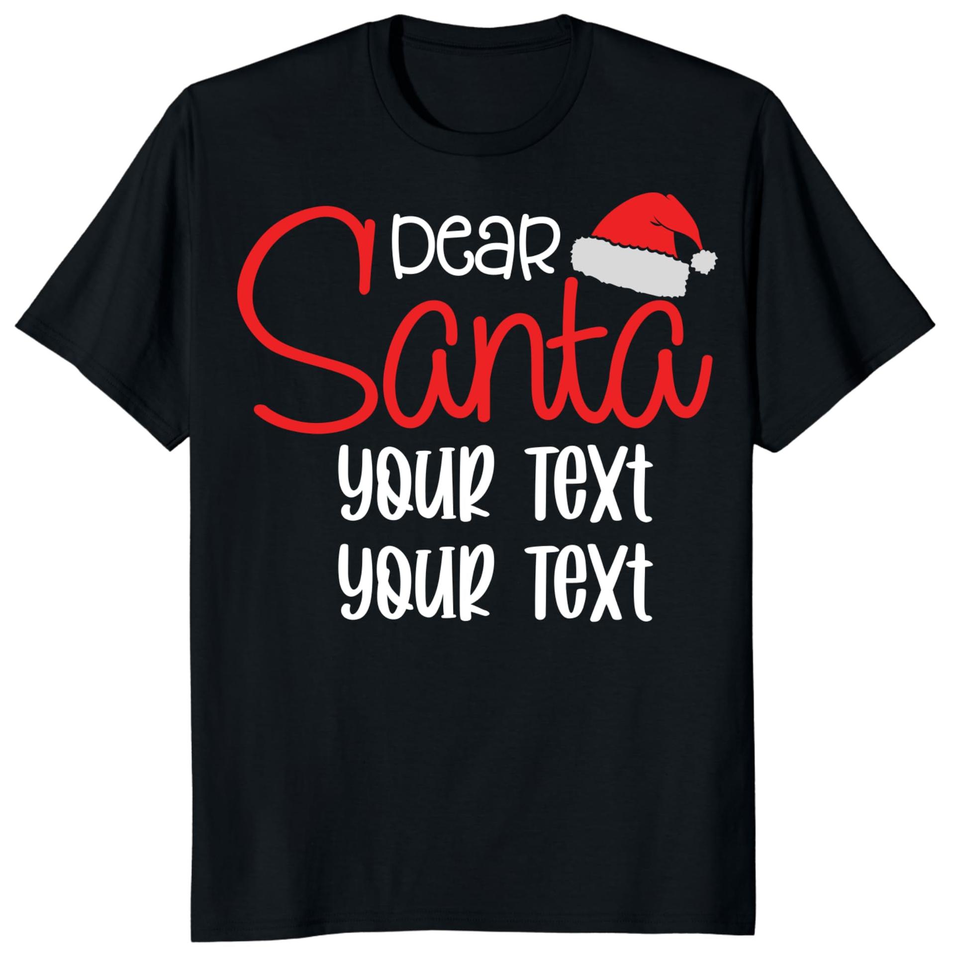 Custom Christmas Dear Santa Funny Family Matching Shirts, Xmas Holiday Tees (Design 2) — photo 1 of 7