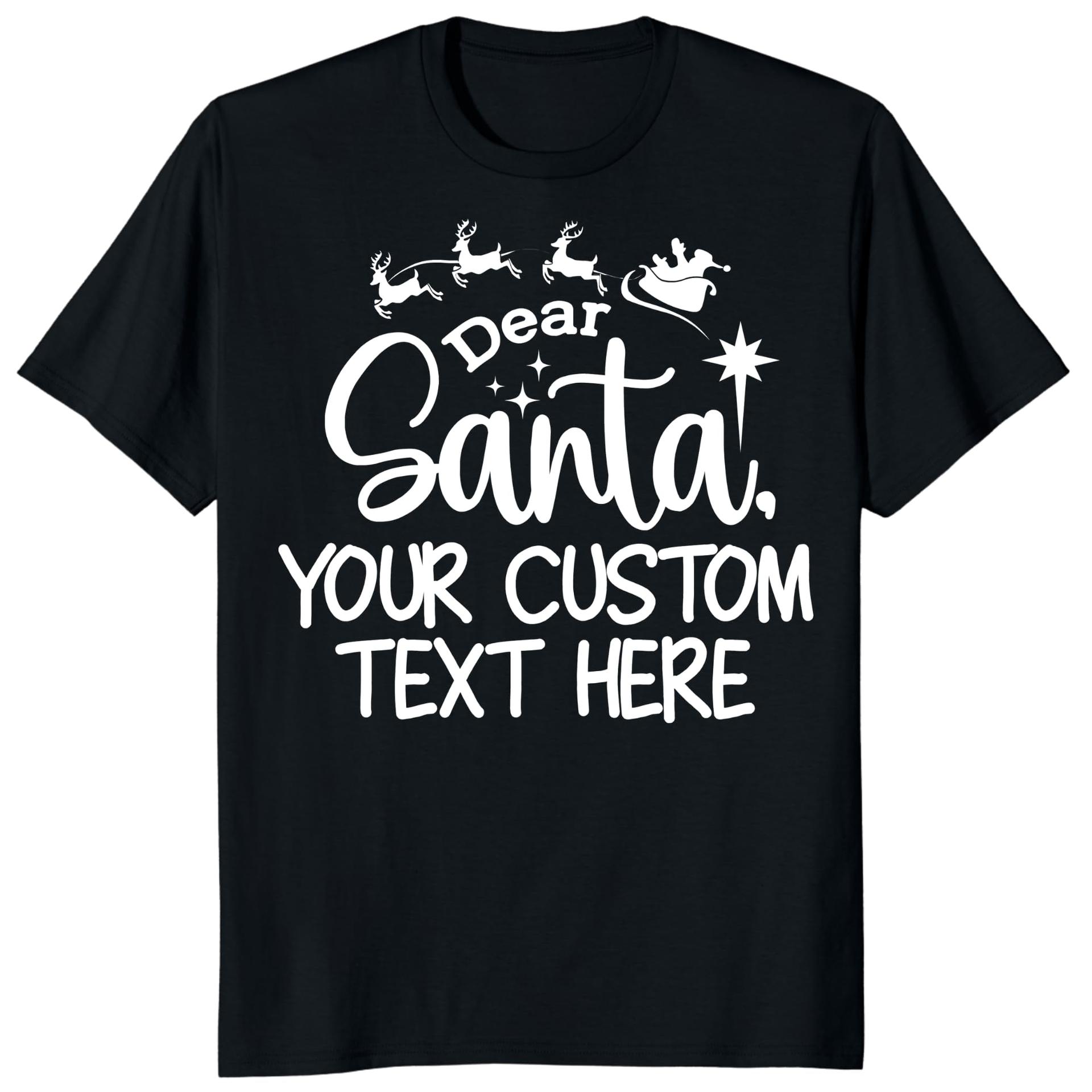 Custom Christmas Dear Santa Funny Family Matching Shirts, Xmas Holiday Tees (Design 3) — photo 1 of 7