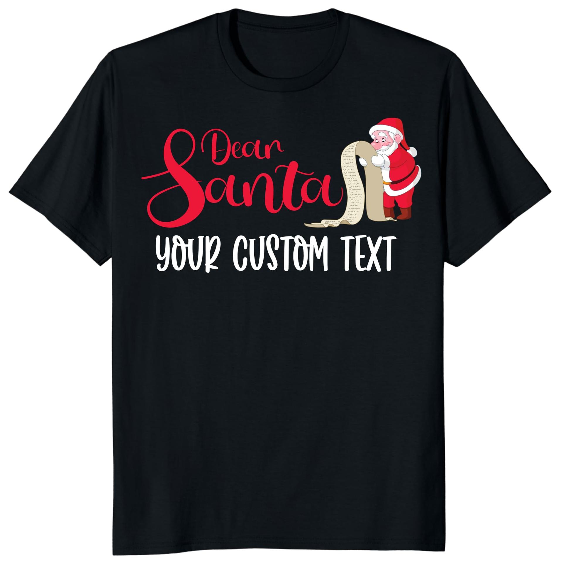Custom Christmas Dear Santa Funny Family Matching Shirts, Xmas Holiday Tees (Design 5) — photo 1 of 8