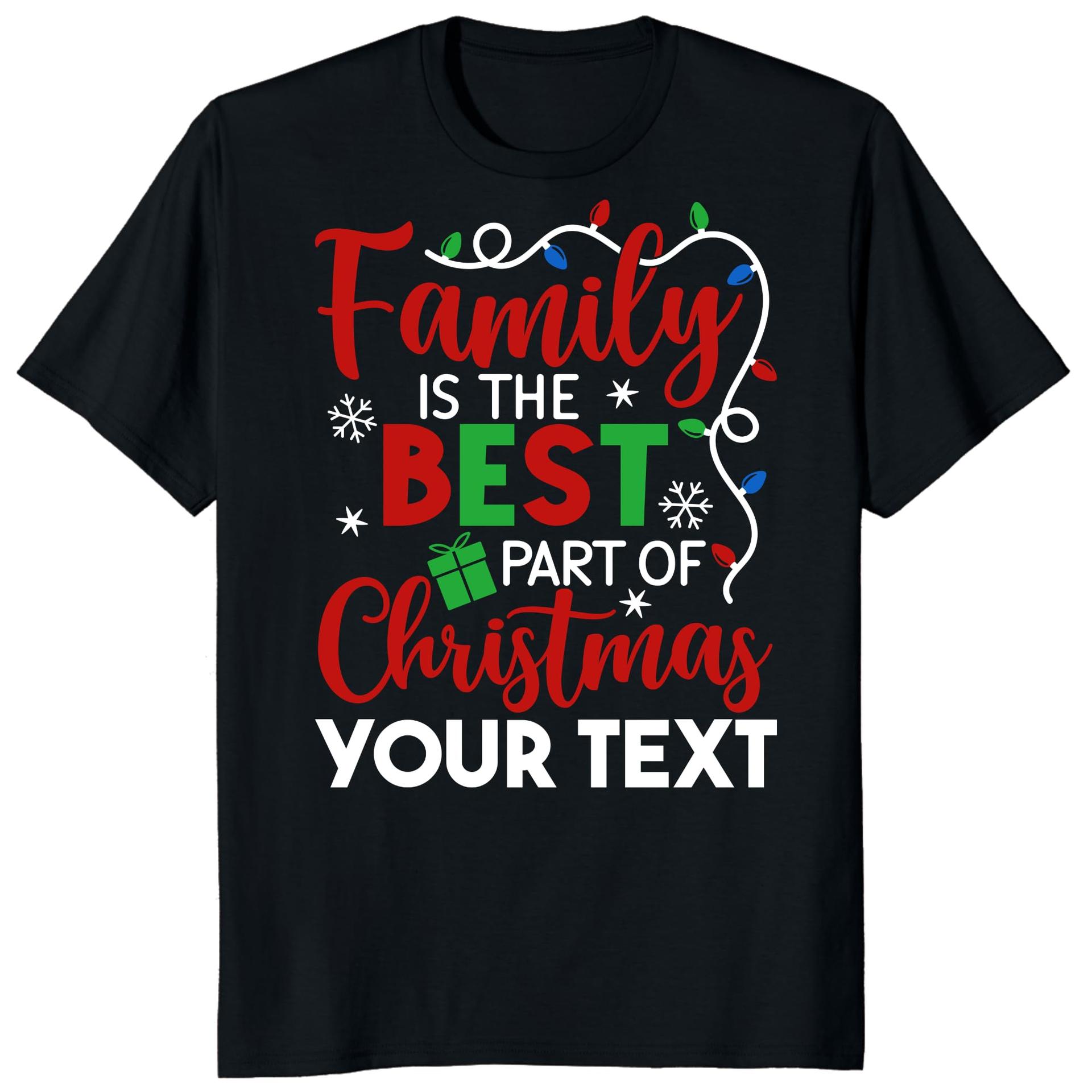 Custom Family Christmas 2026 Matching Shirts, Xmas Eve Family Pajamas Tee (Design 7) — photo 1 of 6