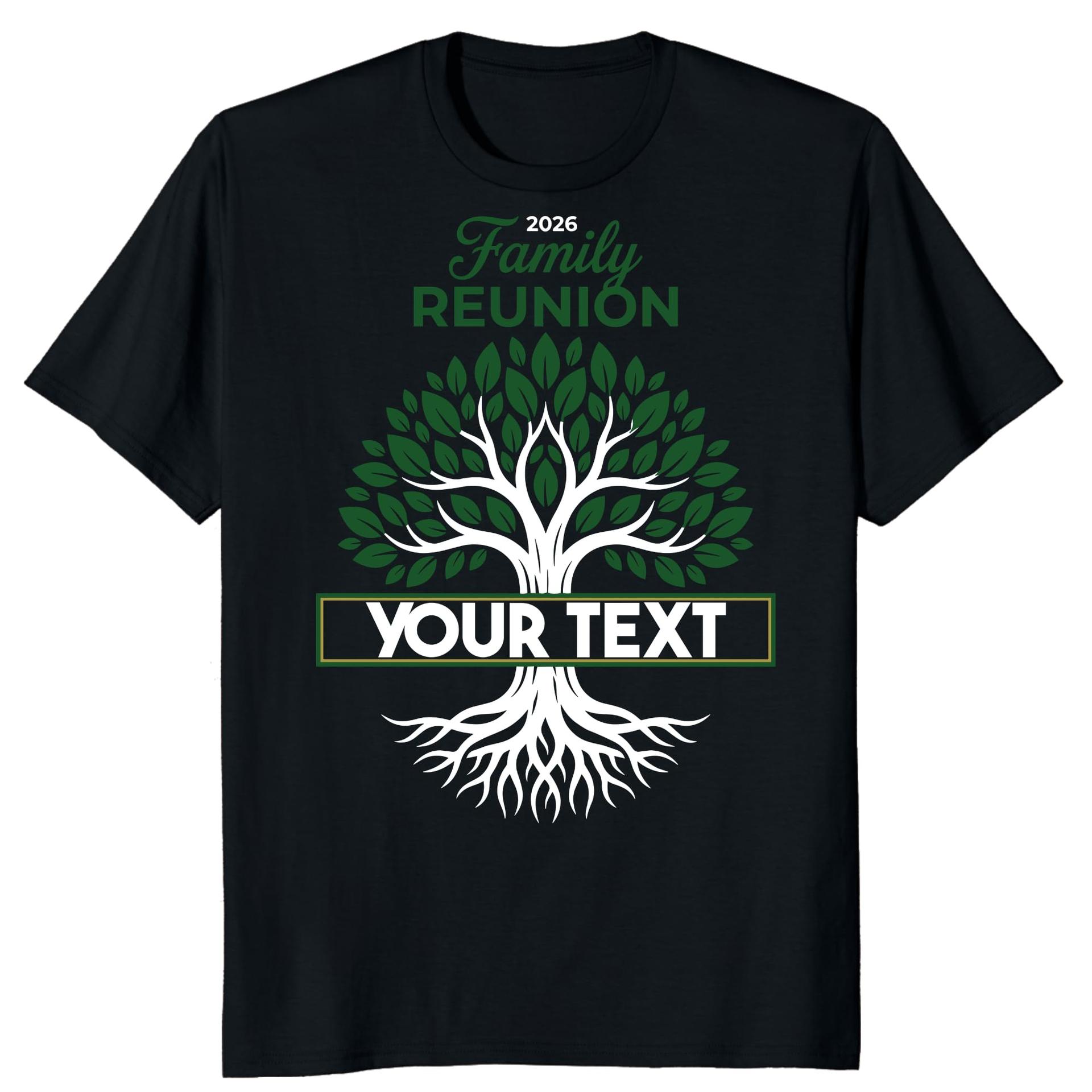 Custom Family Reunion 2026 Shirt Personalized Family Tree Tee — photo 1 of 8
