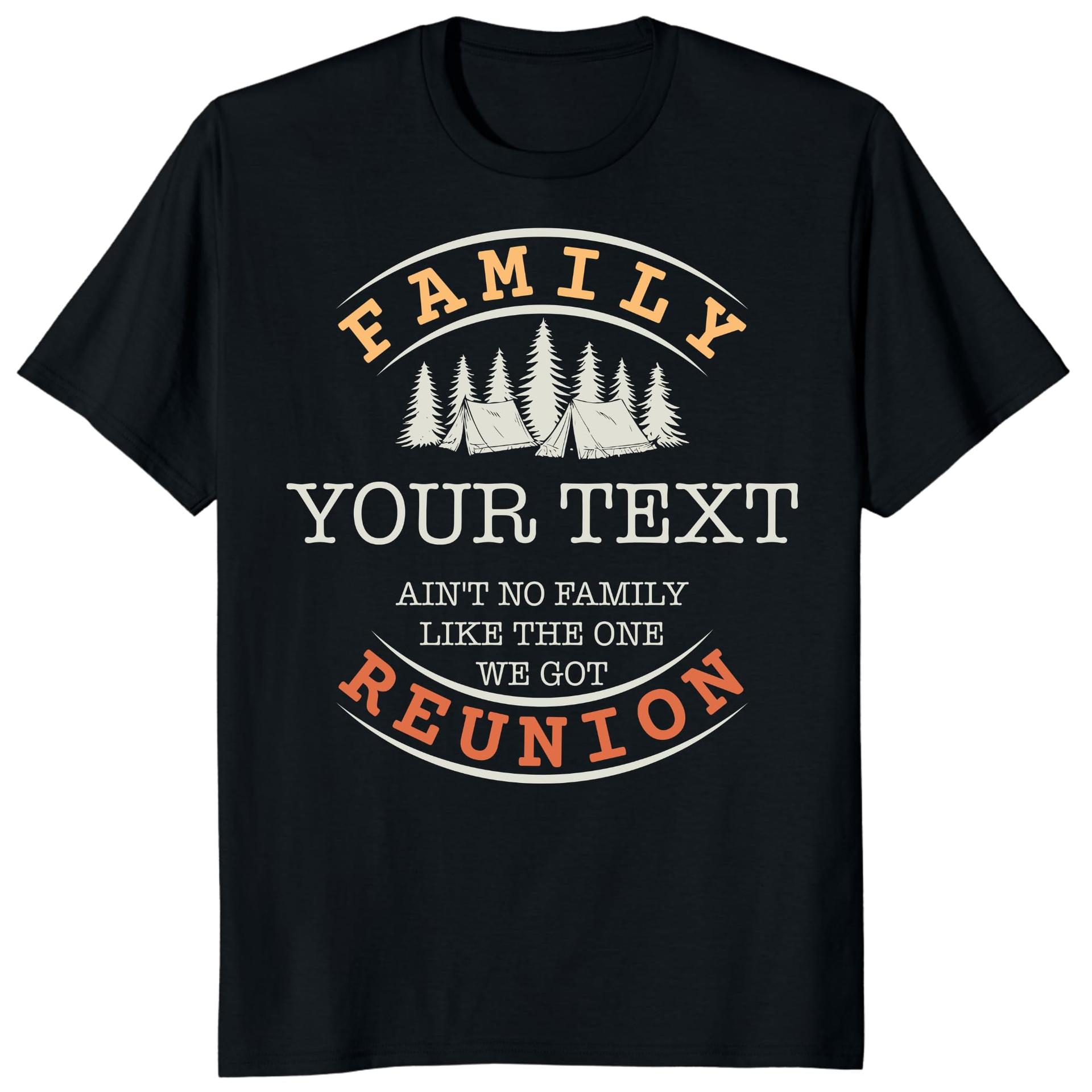 Custom Family Reunion Shirt Personalized Camping Family Gathering Tee — photo 1 of 7