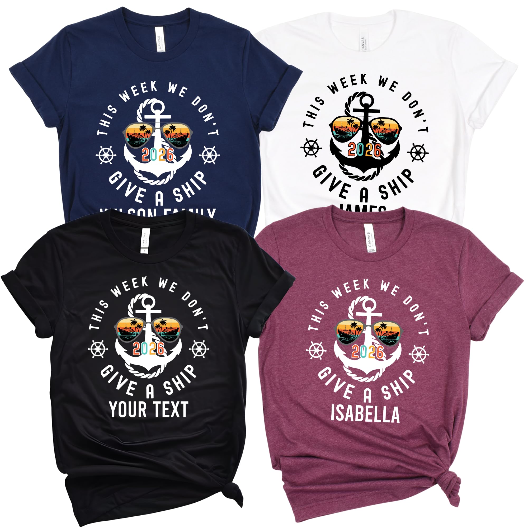 Custom This Week We Don't Give a Ship Cruise Shirt Personalized Tee — photo 1 of 9