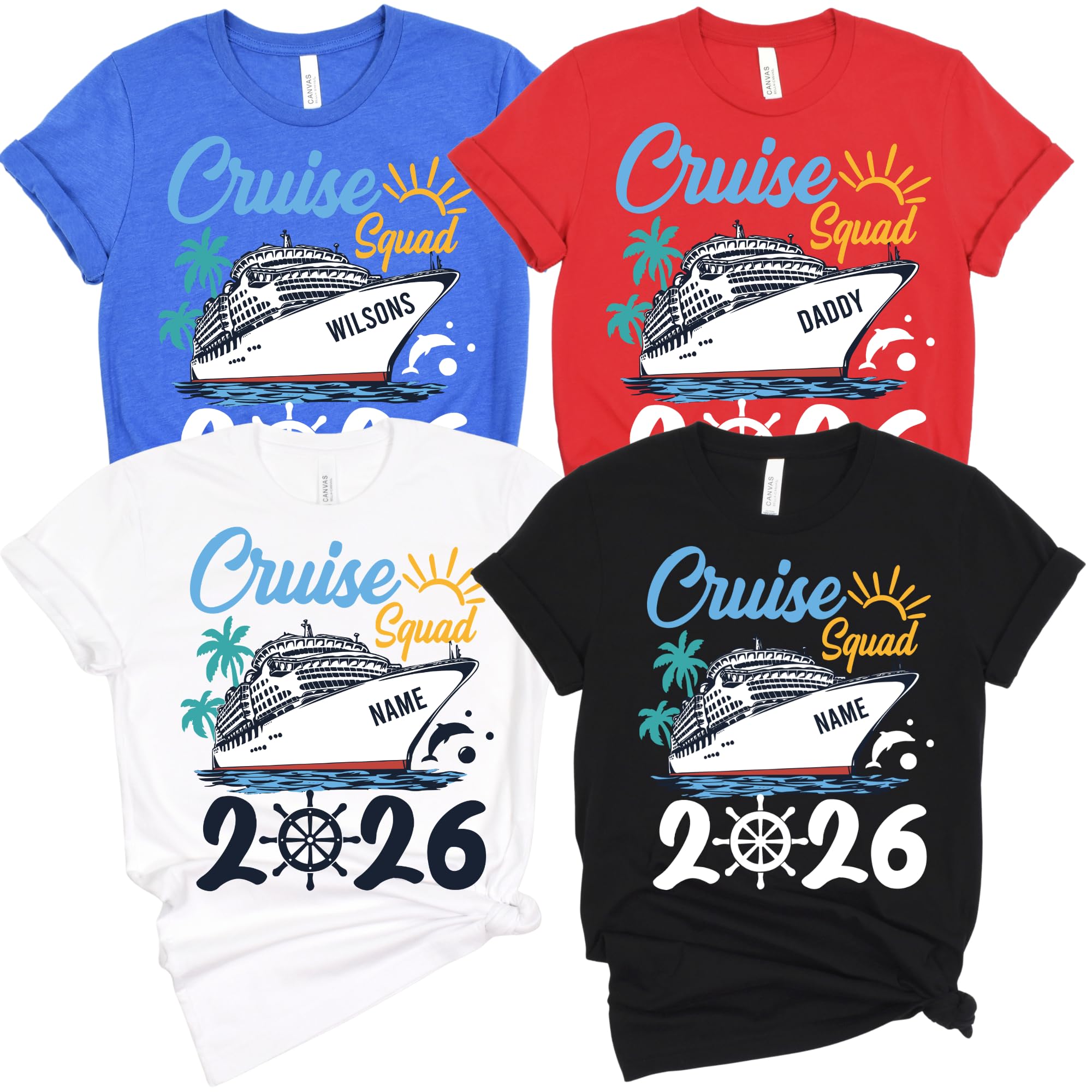 Personalized Cruise Squad 2026 Shirt Custom Family Ship Tee — photo 1 of 8