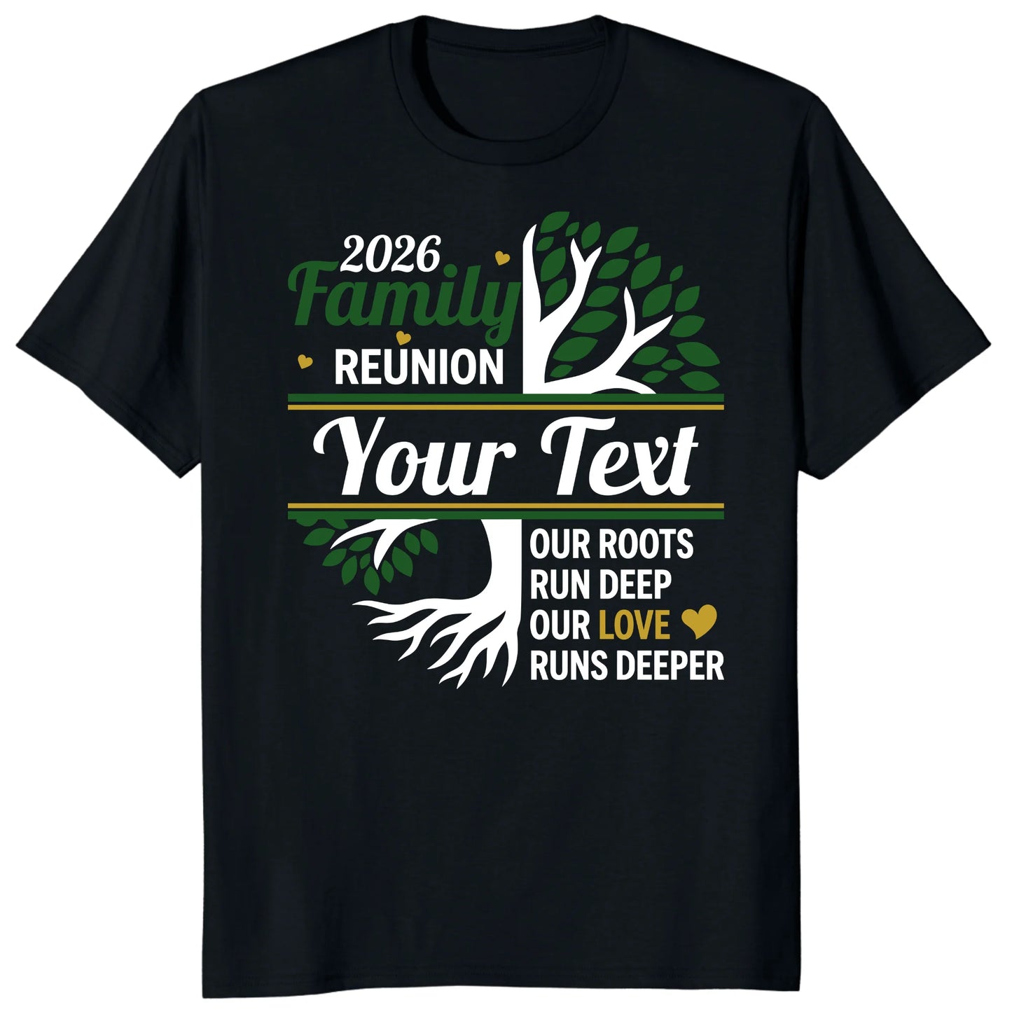 Custom Family Reunion 2026 Shirts