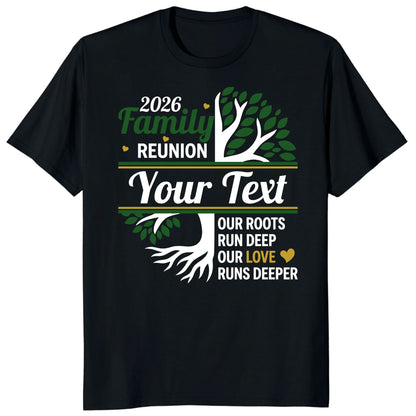 Custom Family Reunion 2026 Shirts