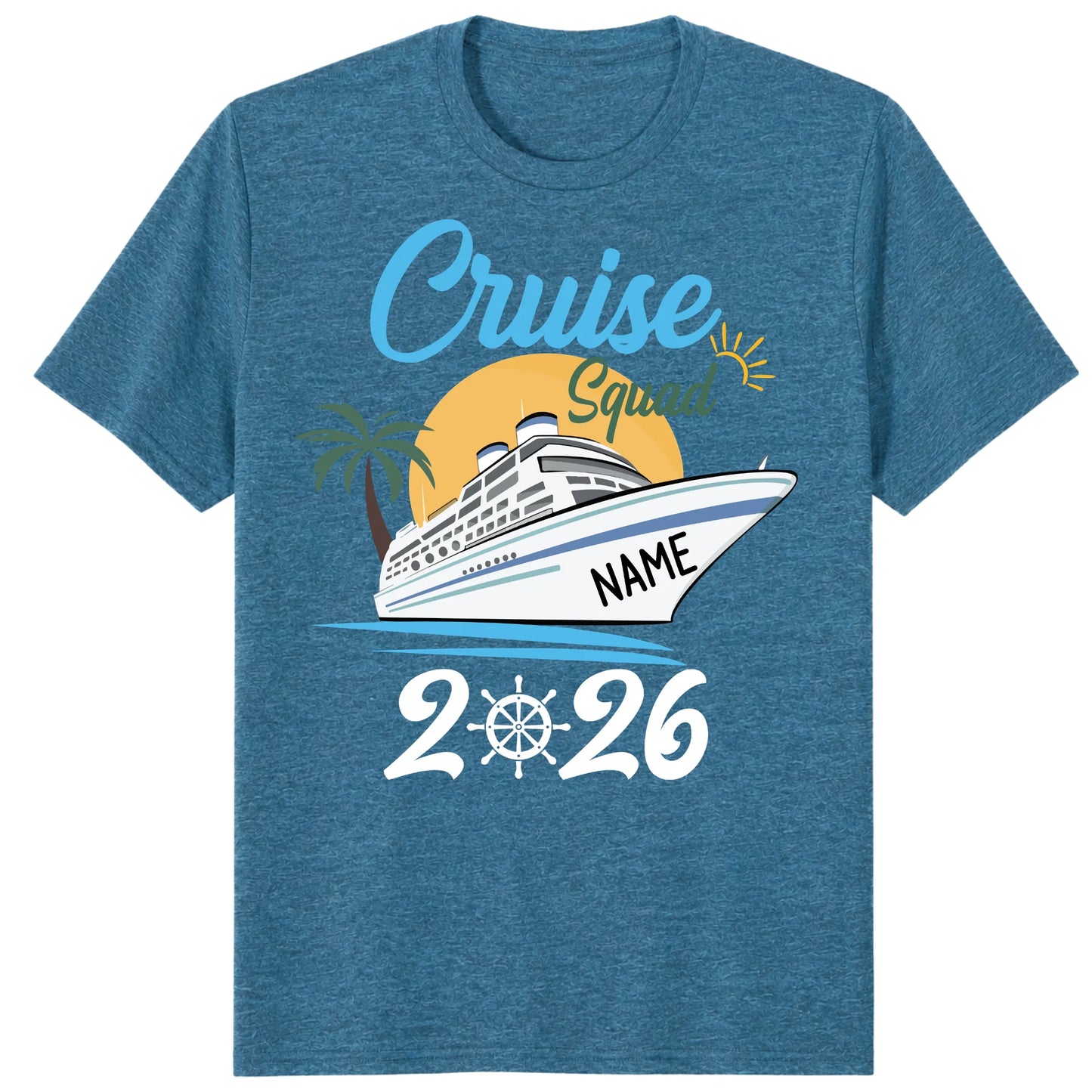 Custom Cruise Squad 2026 Shirts, Family Vacation Cruise Tees