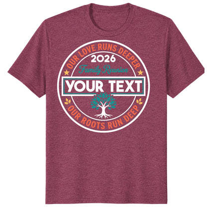 Personalized Family Reunion 2026 Matching Outfits