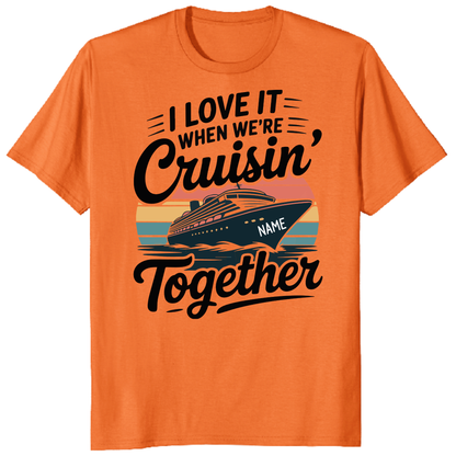 Cruisin Together 2026 Shirts, Custom Matching Cruise Vacation Tees