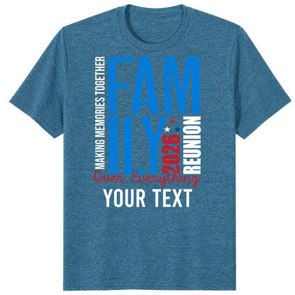 Custom Family Reunion 2026 Shirt, Personalized Family Memories Tee