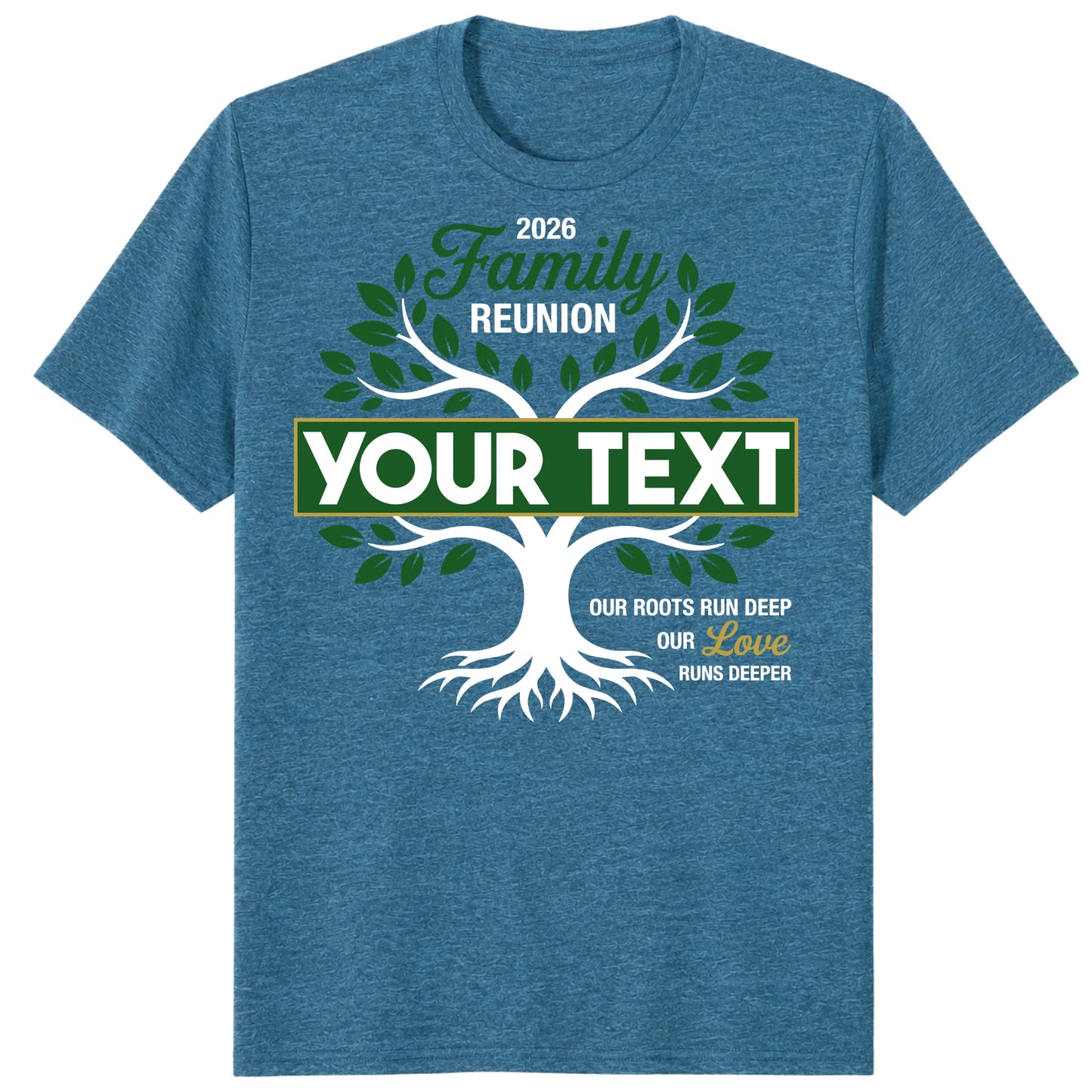 Custom Family Reunion 2026 Shirt, Personalized Tree Roots Family Tee