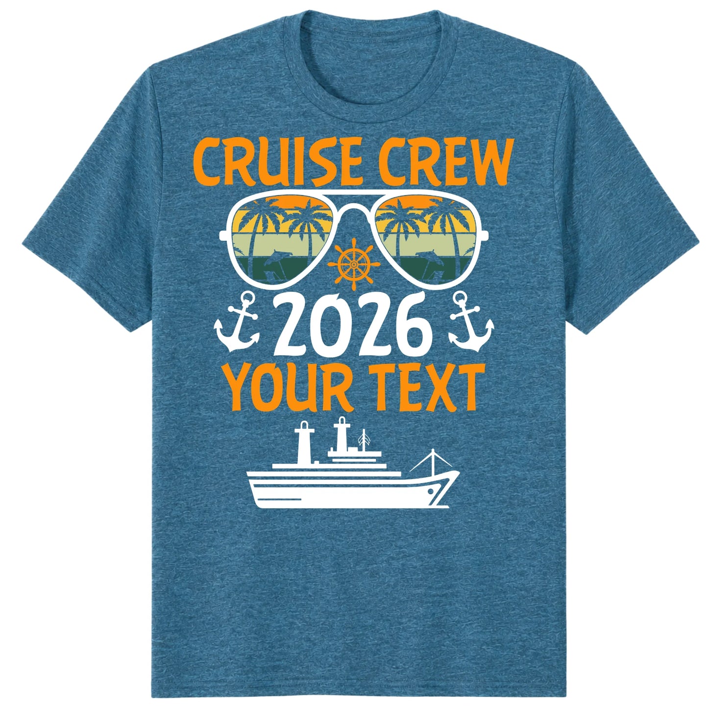 Cruise Crew 2026 Shirts, Custom Family Cruise Vacation Tees