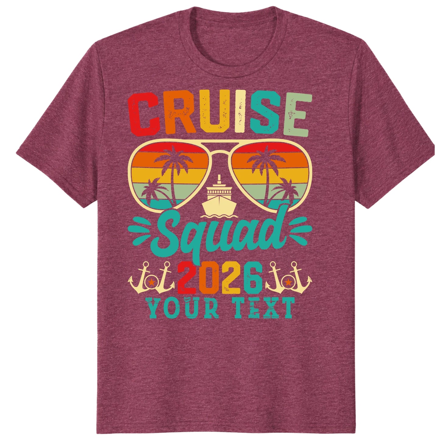 Cruise Squad 2026 Shirts, Custom Group Vacation Cruise Tees