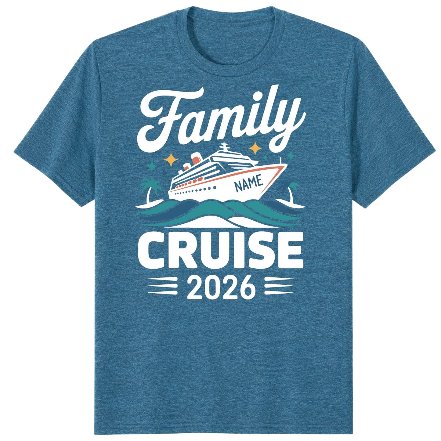 Personalized Family Matching Cruise 2026 Shirts, Customizable Cruisin Tees