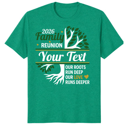 Custom Family Reunion 2026 Shirts