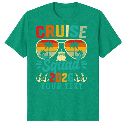 Cruise Squad 2026 Shirts, Custom Group Vacation Cruise Tees