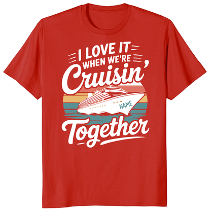 Cruisin Together 2026 Shirts, Custom Matching Cruise Vacation Tees