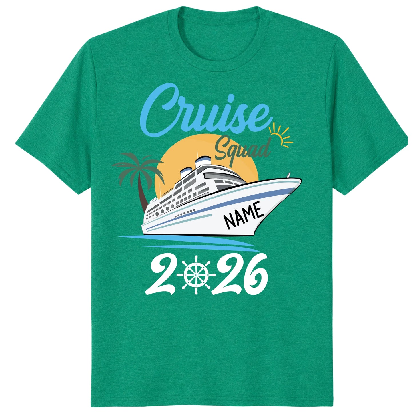 Custom Cruise Squad 2026 Shirts, Family Vacation Cruise Tees