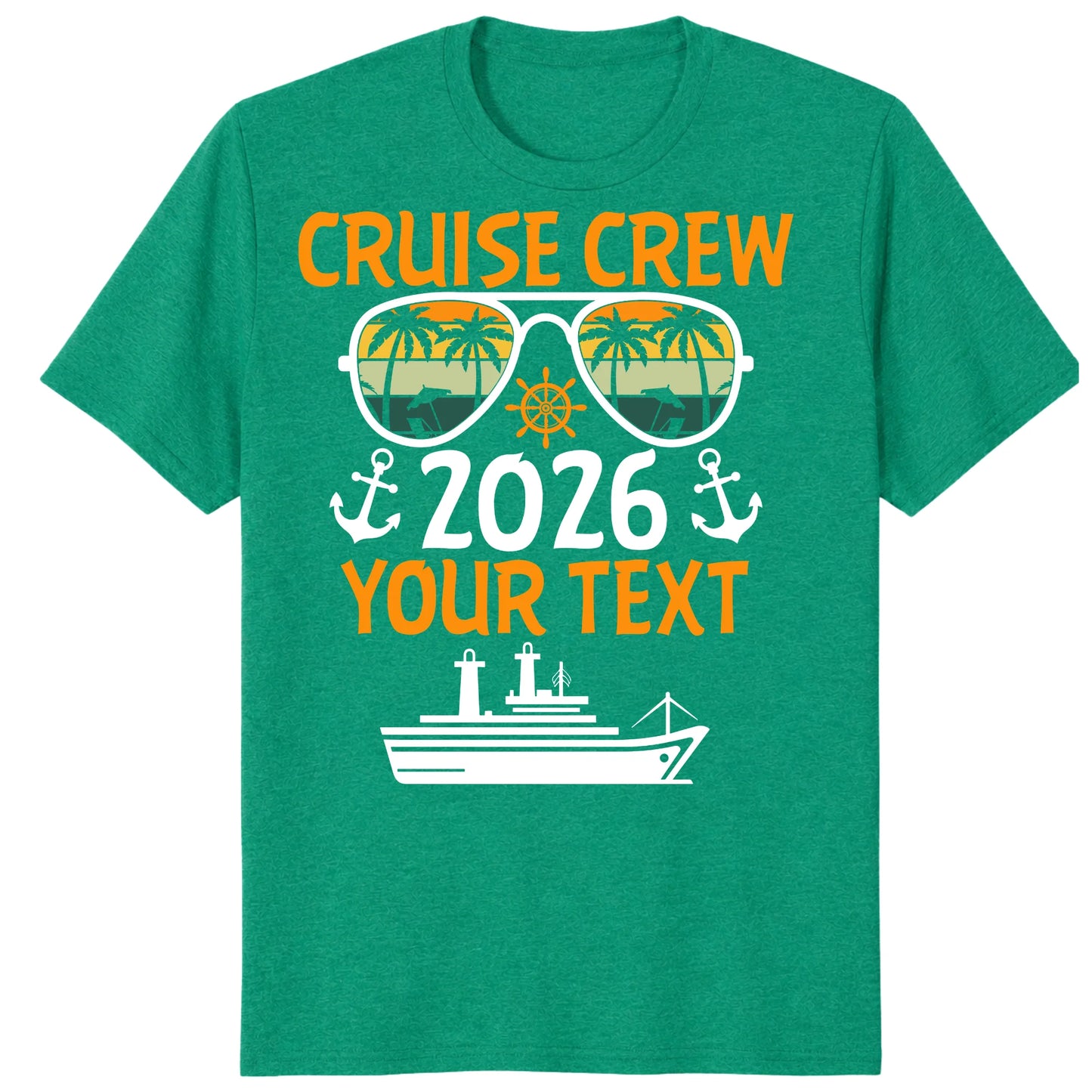Cruise Crew 2026 Shirts, Custom Family Cruise Vacation Tees