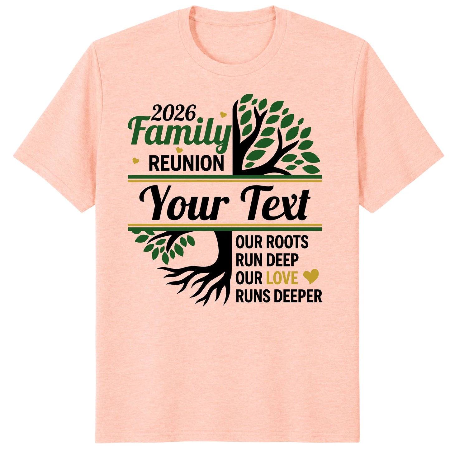 Custom Family Reunion 2026 Shirts