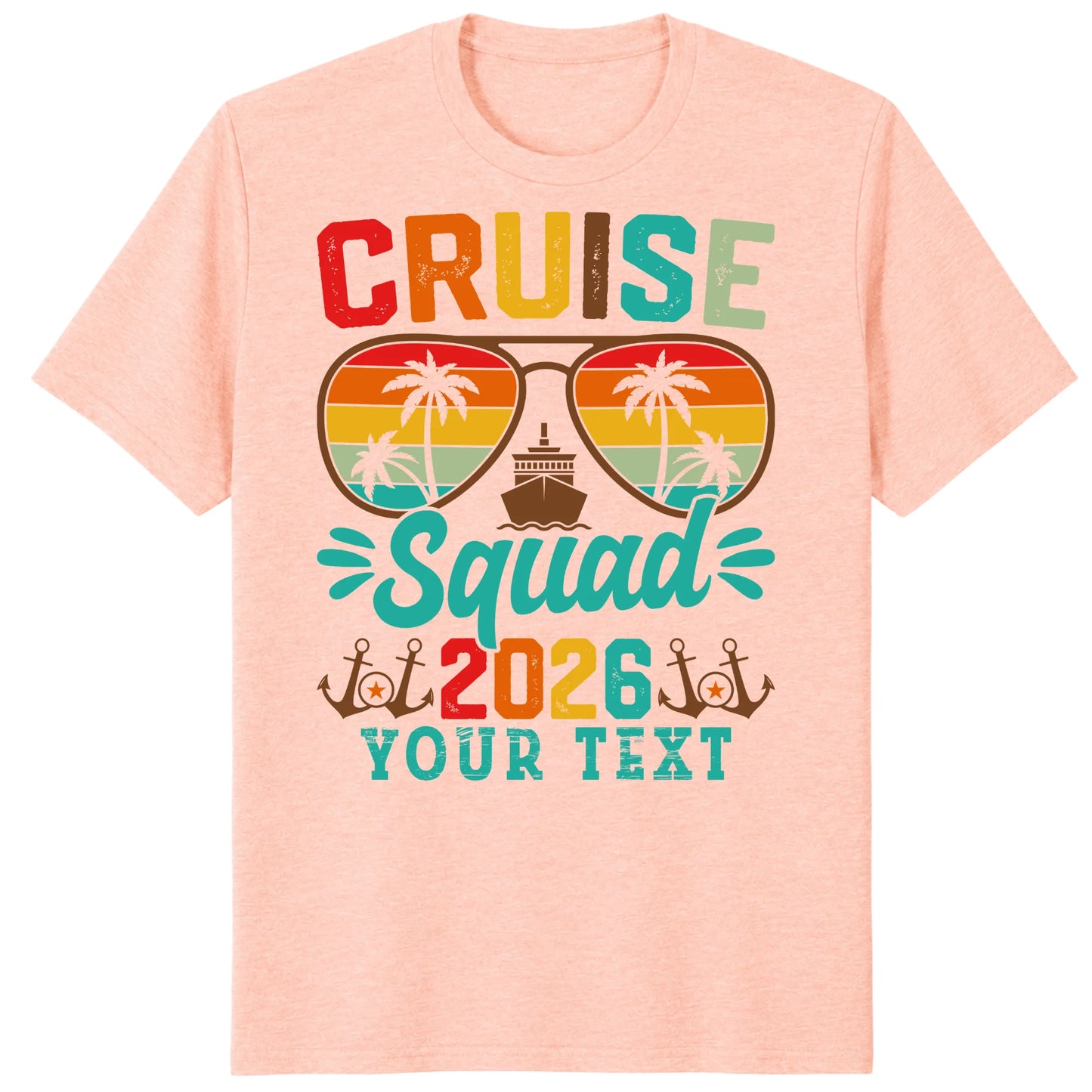 Cruise Squad 2026 Shirts, Custom Group Vacation Cruise Tees