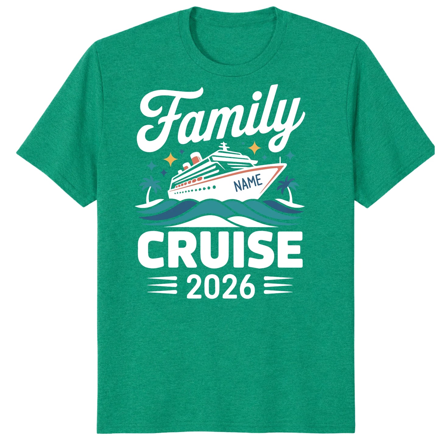 Personalized Family Matching Cruise 2026 Shirts, Customizable Cruisin Tees