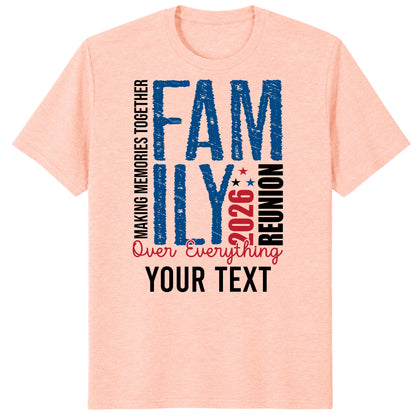 Custom Family Reunion 2026 Shirt, Personalized Family Memories Tee