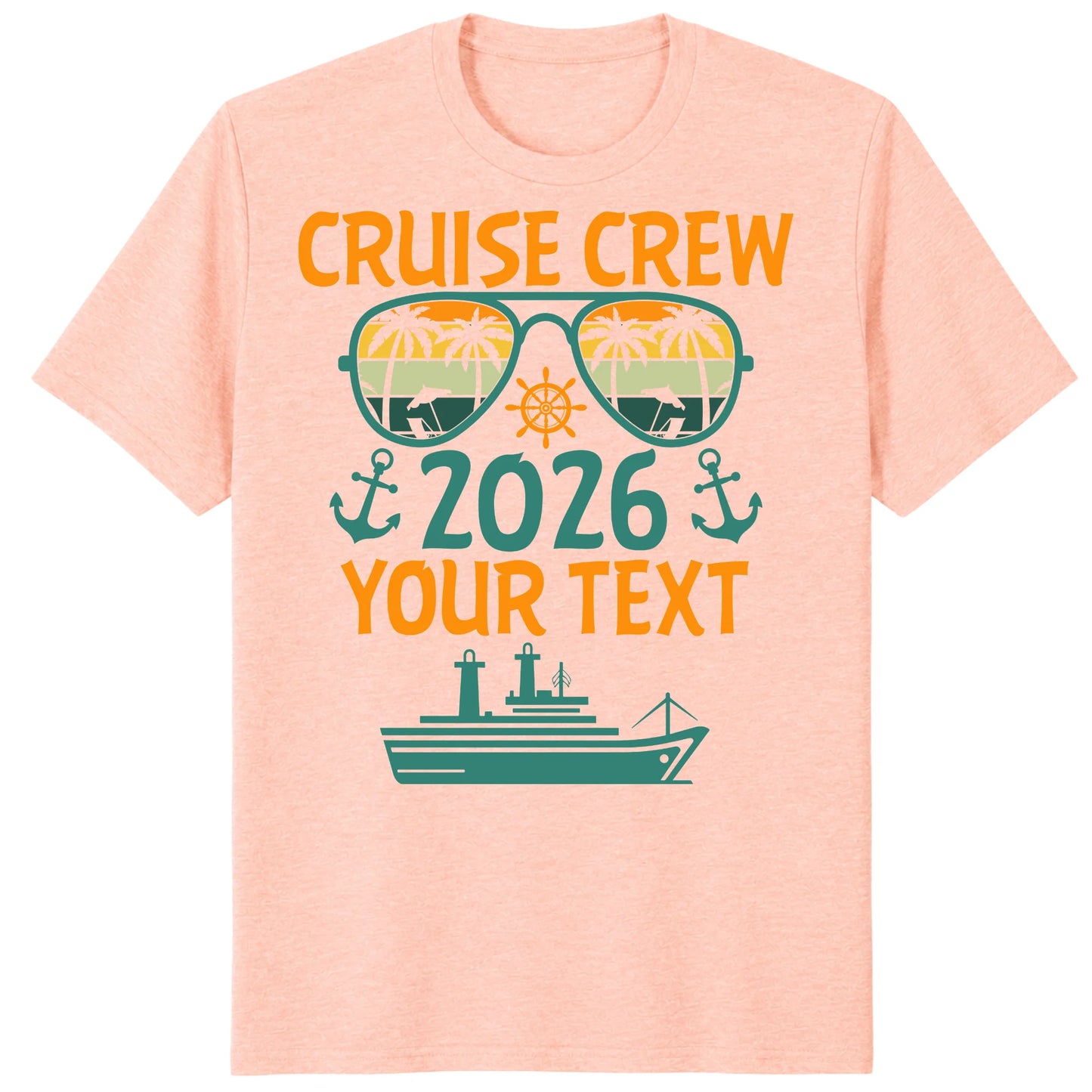 Cruise Crew 2026 Shirts, Custom Family Cruise Vacation Tees