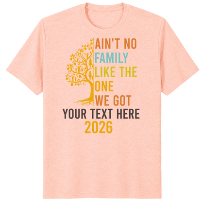 Custom Ain't No Family Like The One We Got 2026 Family Reunion Shirts