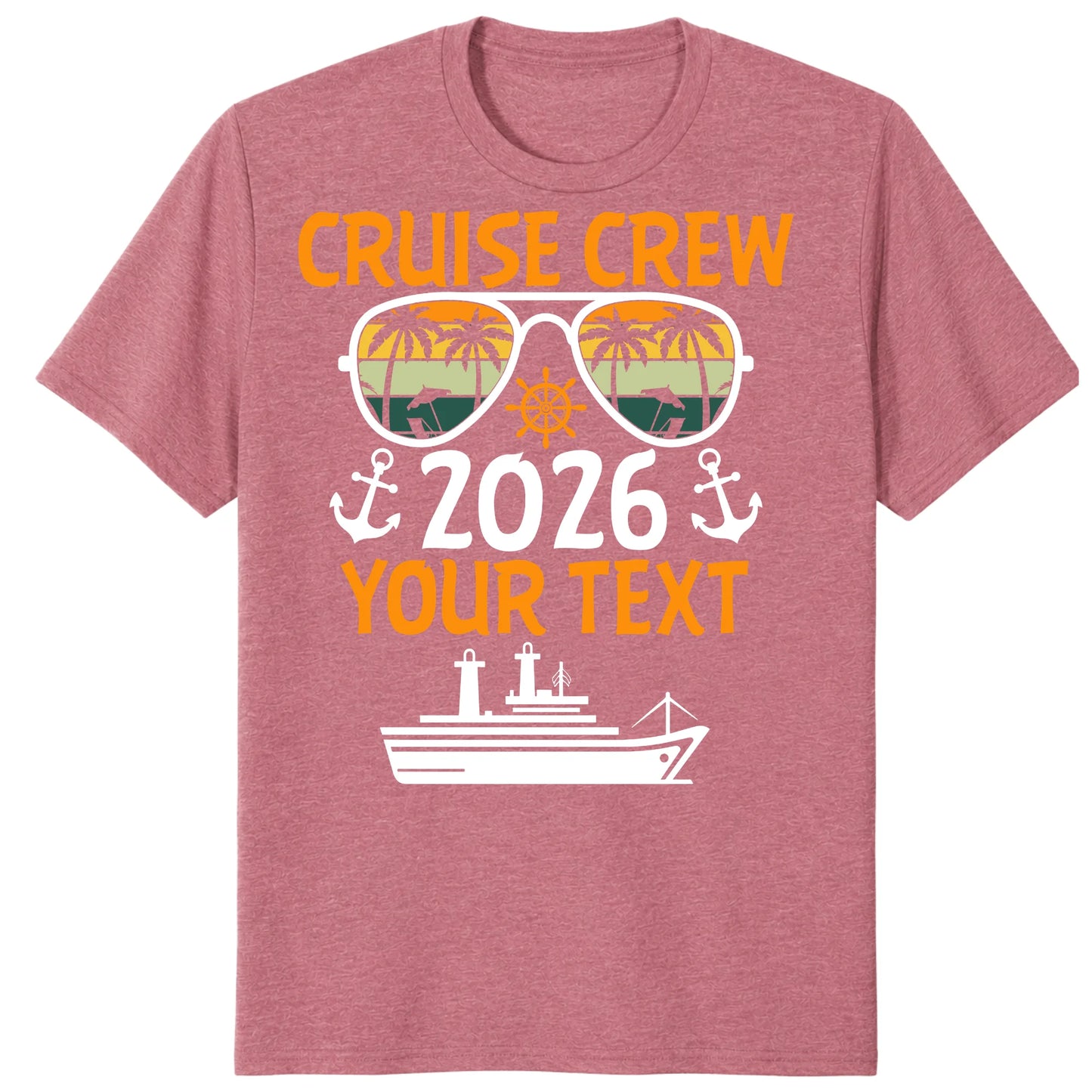 Cruise Crew 2026 Shirts, Custom Family Cruise Vacation Tees