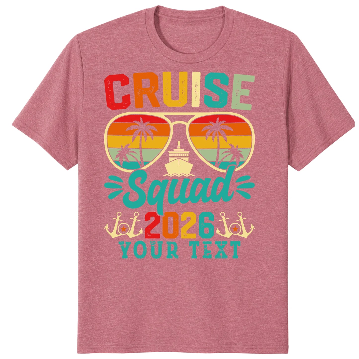 Cruise Squad 2026 Shirts, Custom Group Vacation Cruise Tees