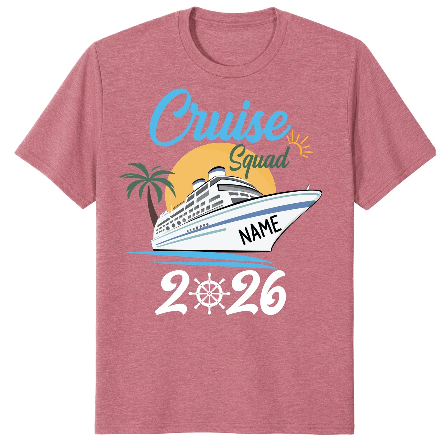 Custom Cruise Squad 2026 Shirts, Family Vacation Cruise Tees