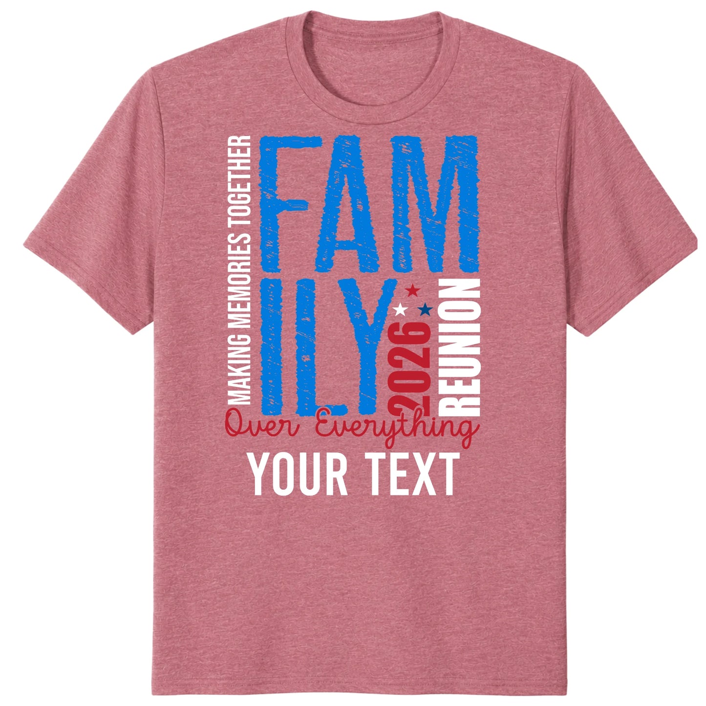 Custom Family Reunion 2026 Shirt, Personalized Family Memories Tee