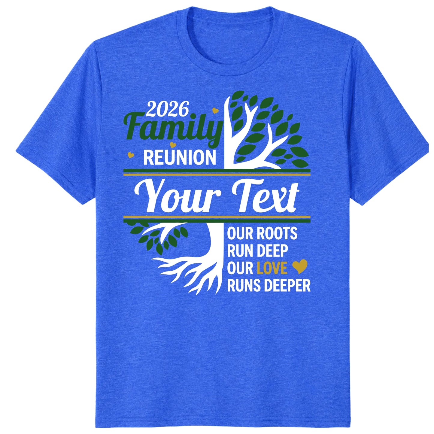 Custom Family Reunion 2026 Shirts