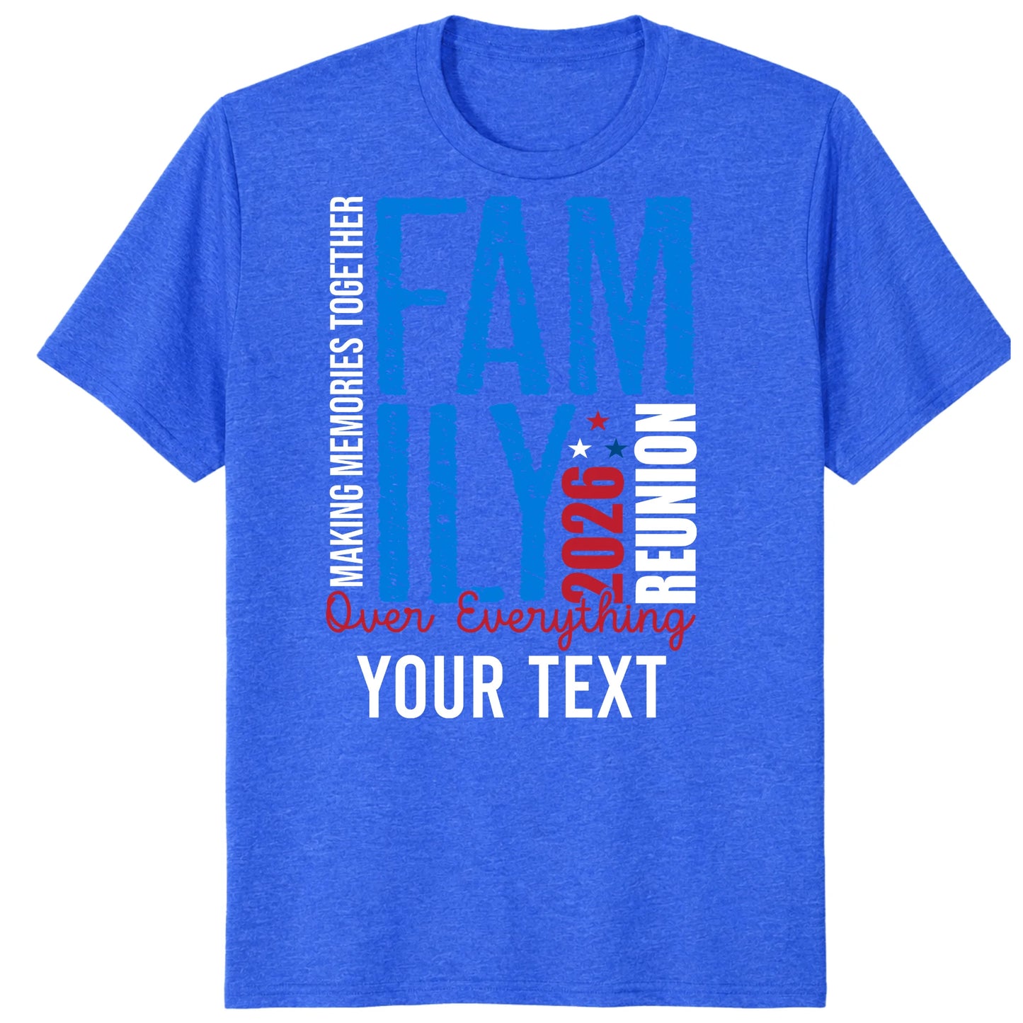 Custom Family Reunion 2026 Shirt, Personalized Family Memories Tee