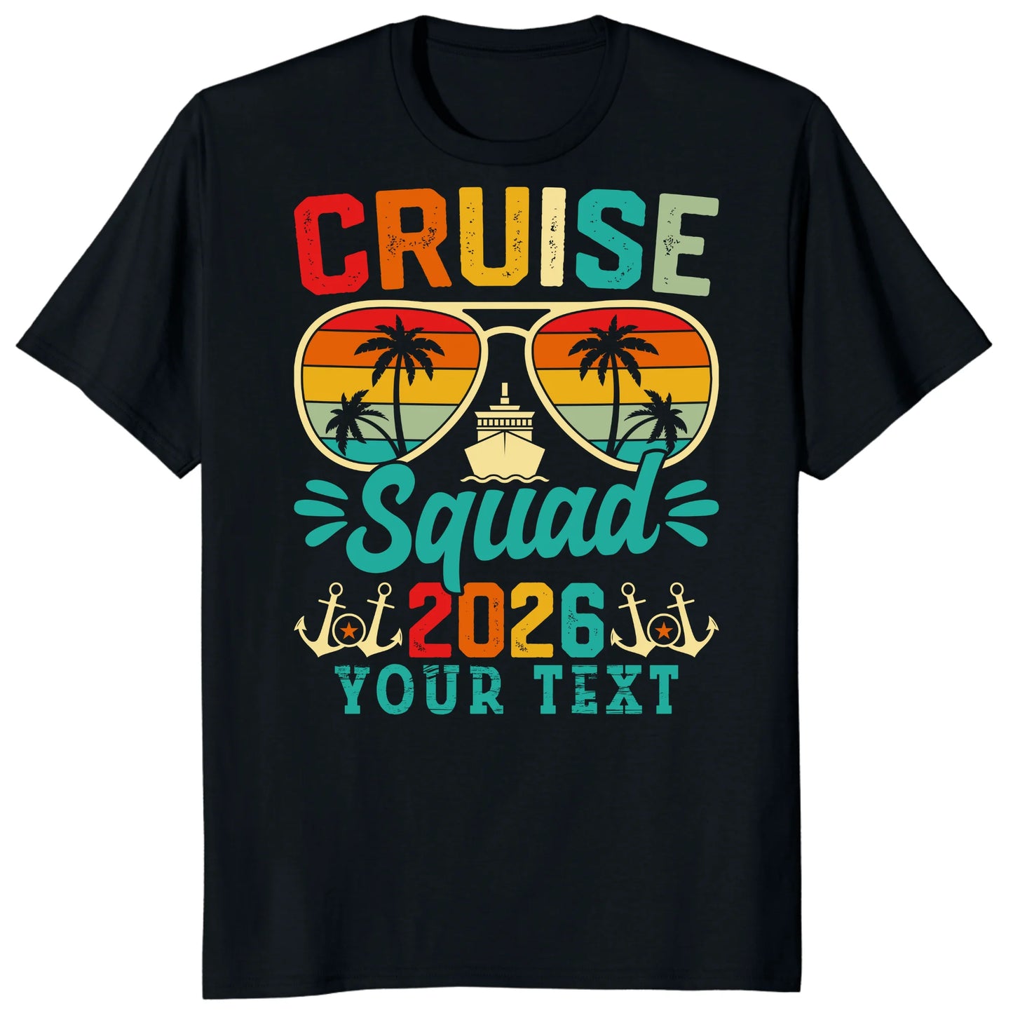 Cruise Squad 2026 Shirts, Custom Group Vacation Cruise Tees