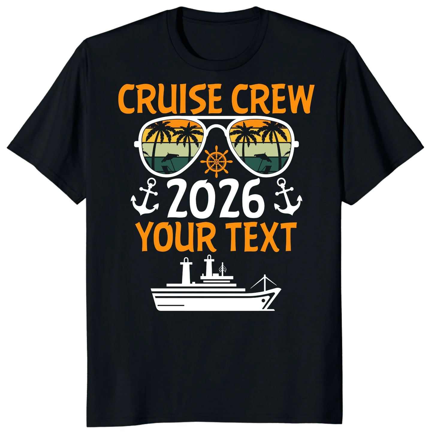 Cruise Crew 2026 Shirts, Custom Family Cruise Vacation Tees