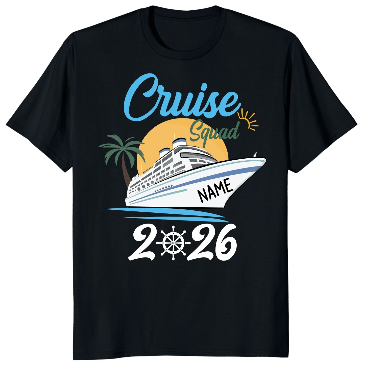 Custom Cruise Squad 2026 Shirts, Family Vacation Cruise Tees