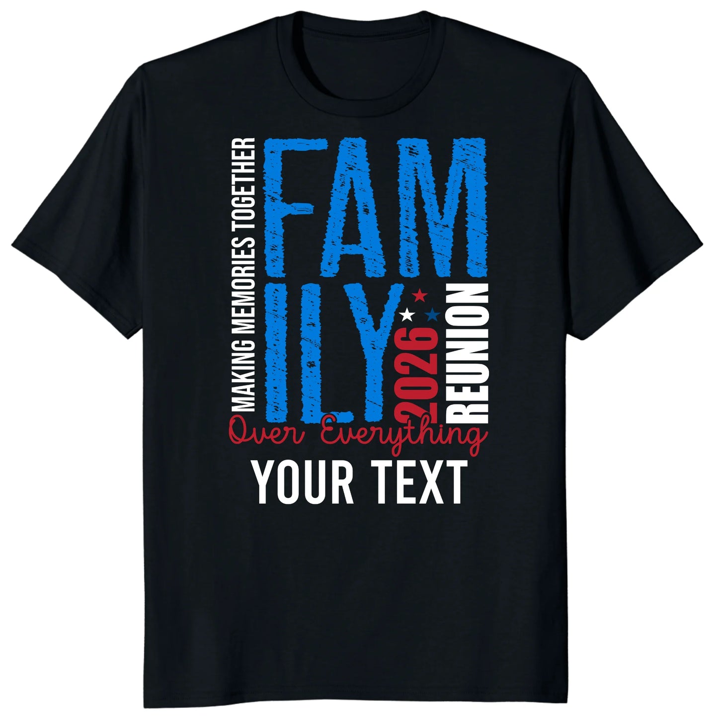 Custom Family Reunion 2026 Shirt, Personalized Family Memories Tee