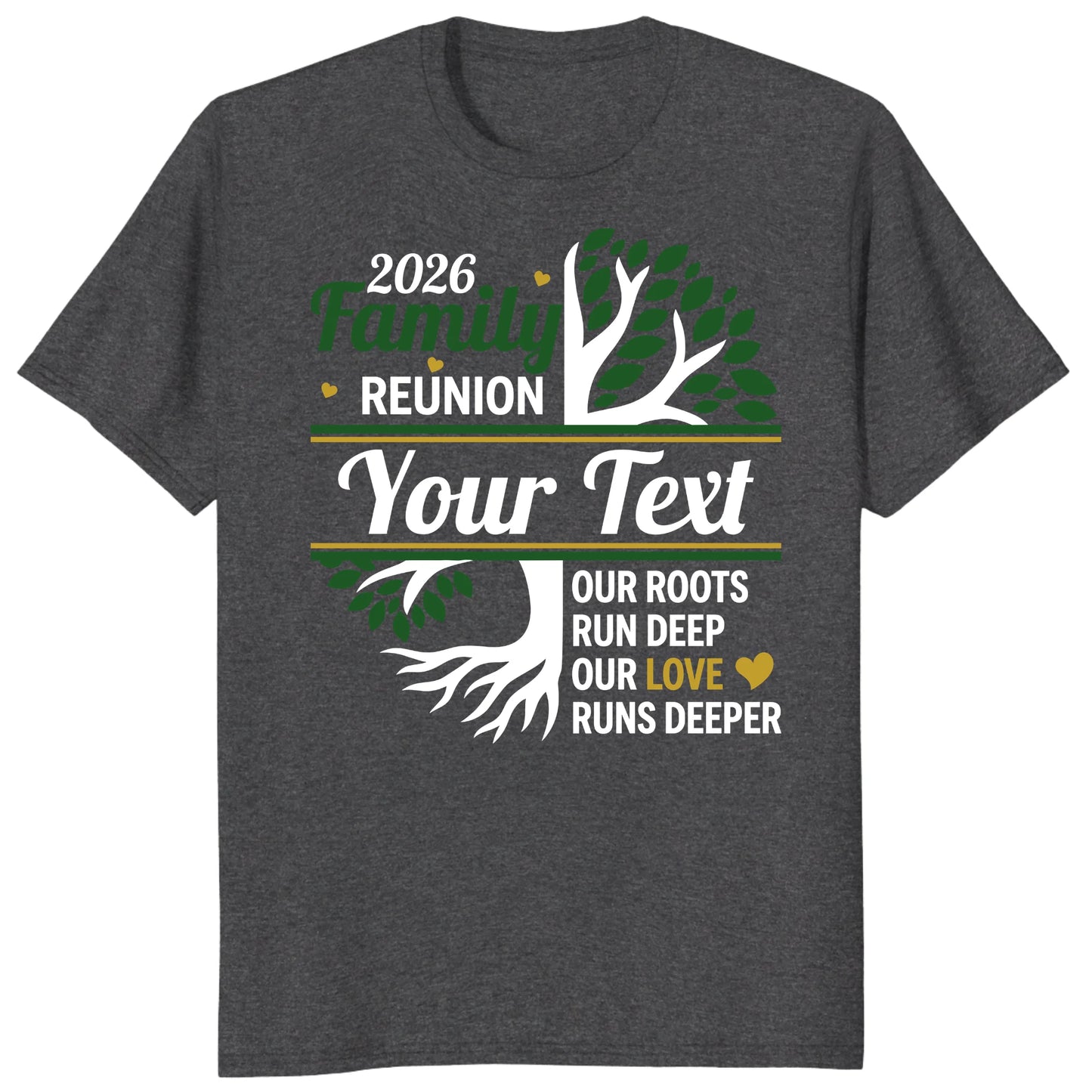 Custom Family Reunion 2026 Shirts