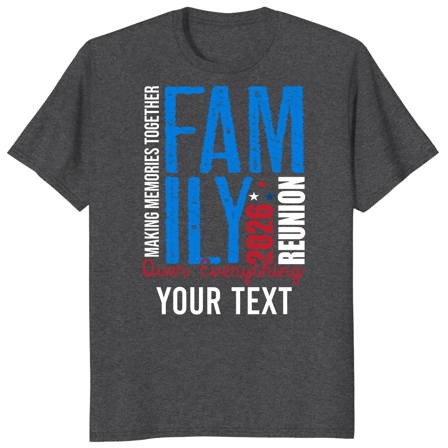 Custom Family Reunion 2026 Shirt, Personalized Family Memories Tee