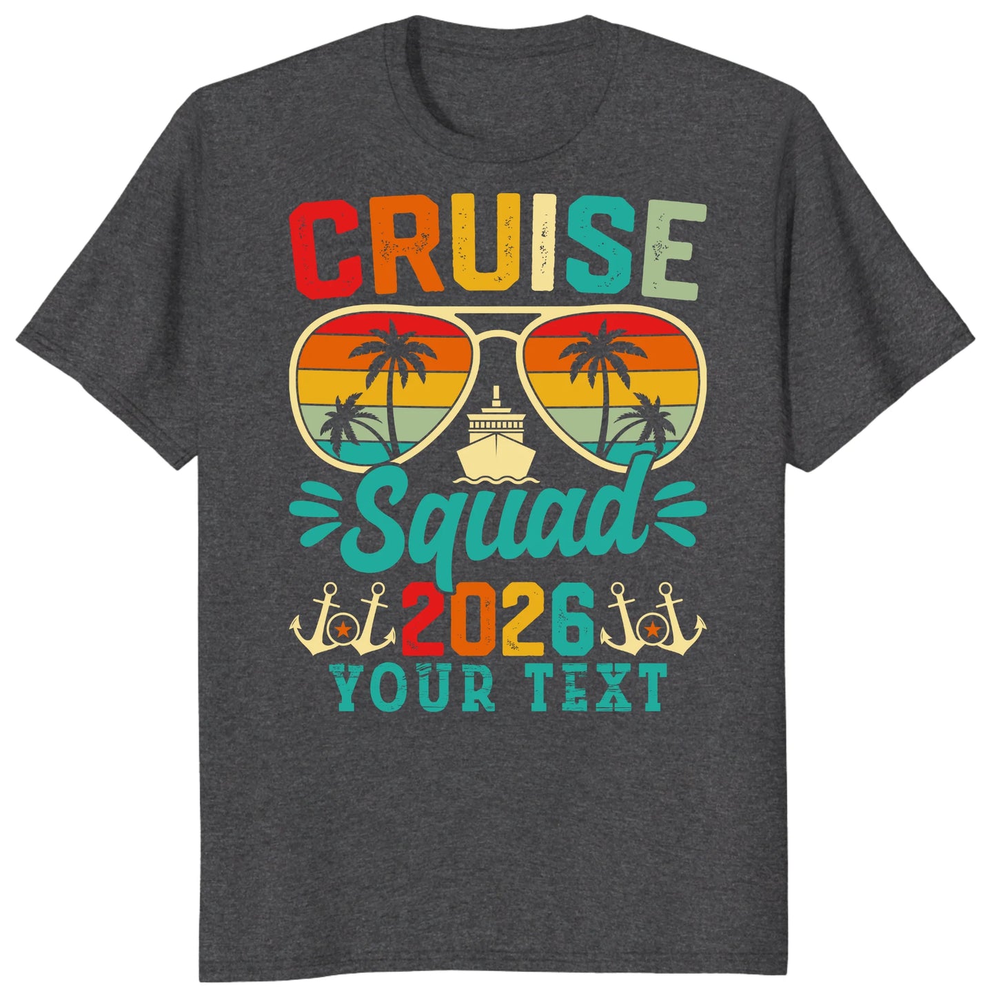 Cruise Squad 2026 Shirts, Custom Group Vacation Cruise Tees