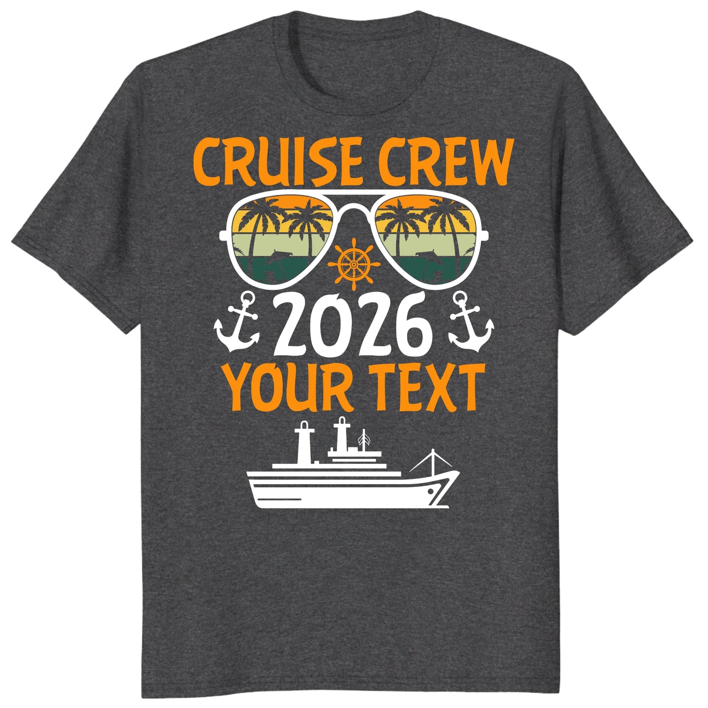 Cruise Crew 2026 Shirts, Custom Family Cruise Vacation Tees