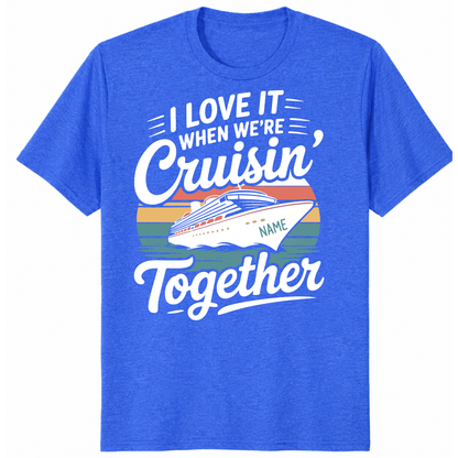 Cruisin Together 2026 Shirts, Custom Matching Cruise Vacation Tees